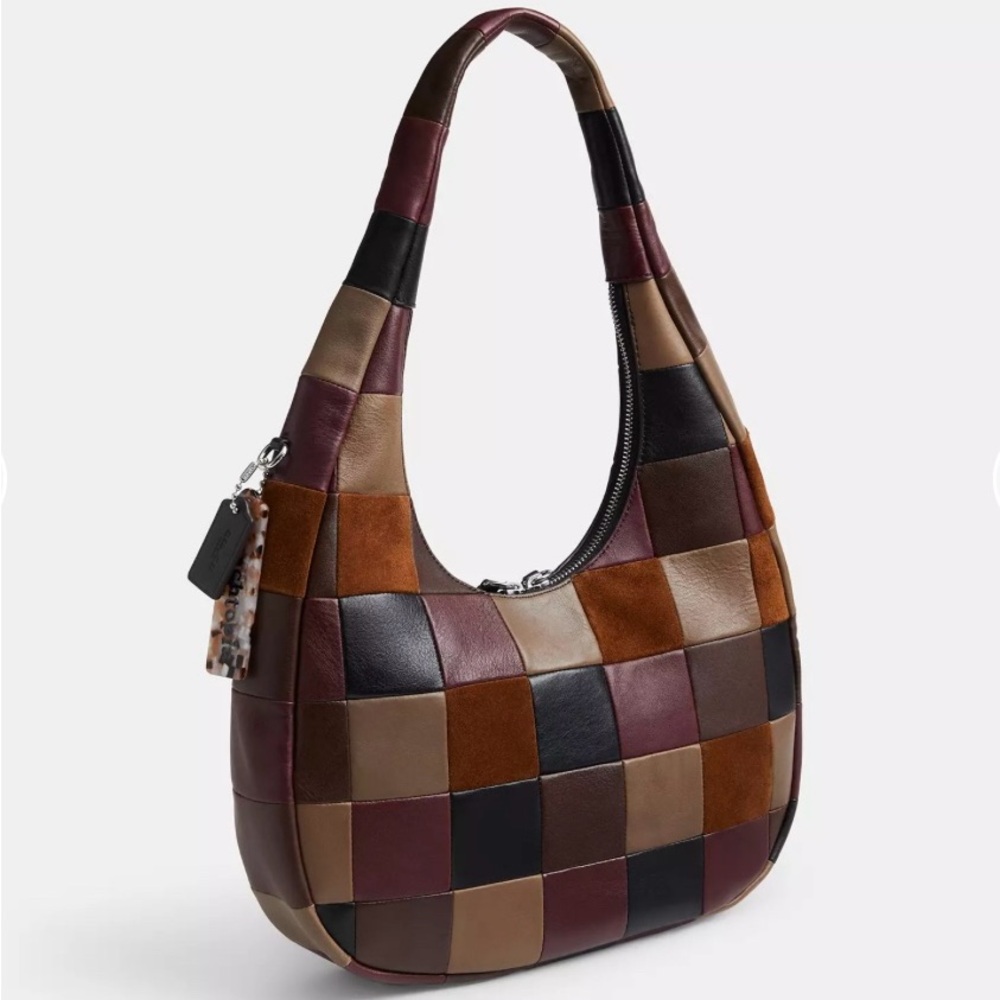 Coach Coachtopia Alter/Ego Crescent Upcrafted Suede Leather Multi 2